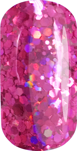 UV/LED GEL PLAY - GLITTER MAGENTA CRUSH 4gm   