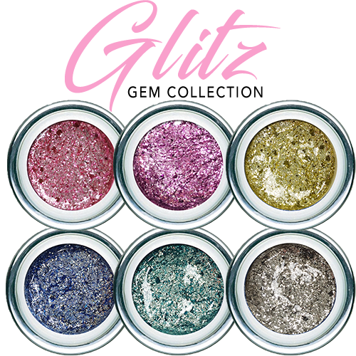 UV/LED GEL PLAY - Glitz Pewter Quartz