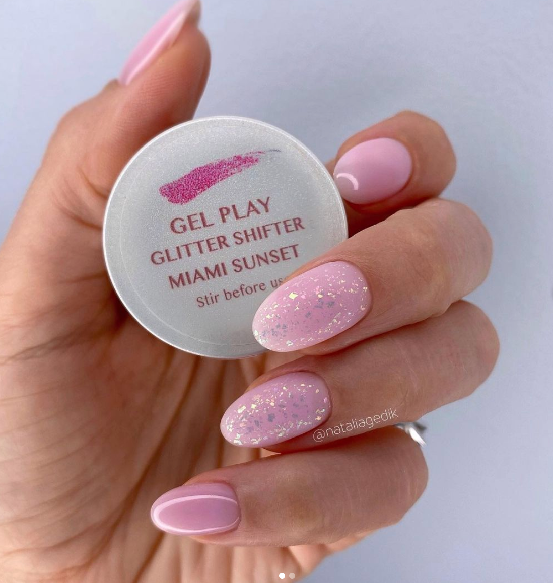 UV/LED GEL PLAY GLITTER SHIFTER MIAMI SUNSET 4gr